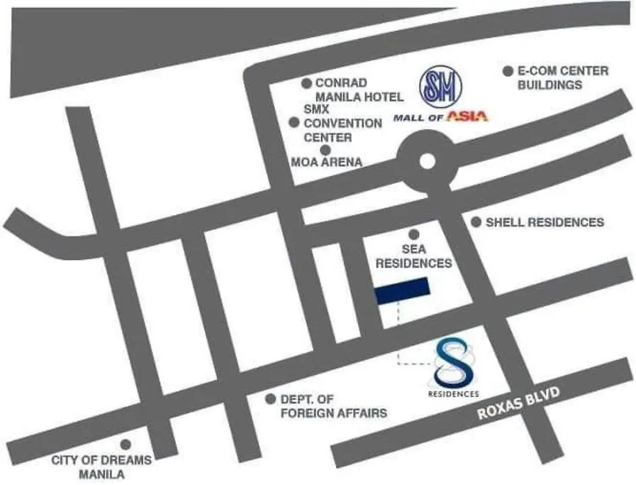 Appartement Jnj Suite @ S Residences Near Moa, Ikea, Moa Arena Manille